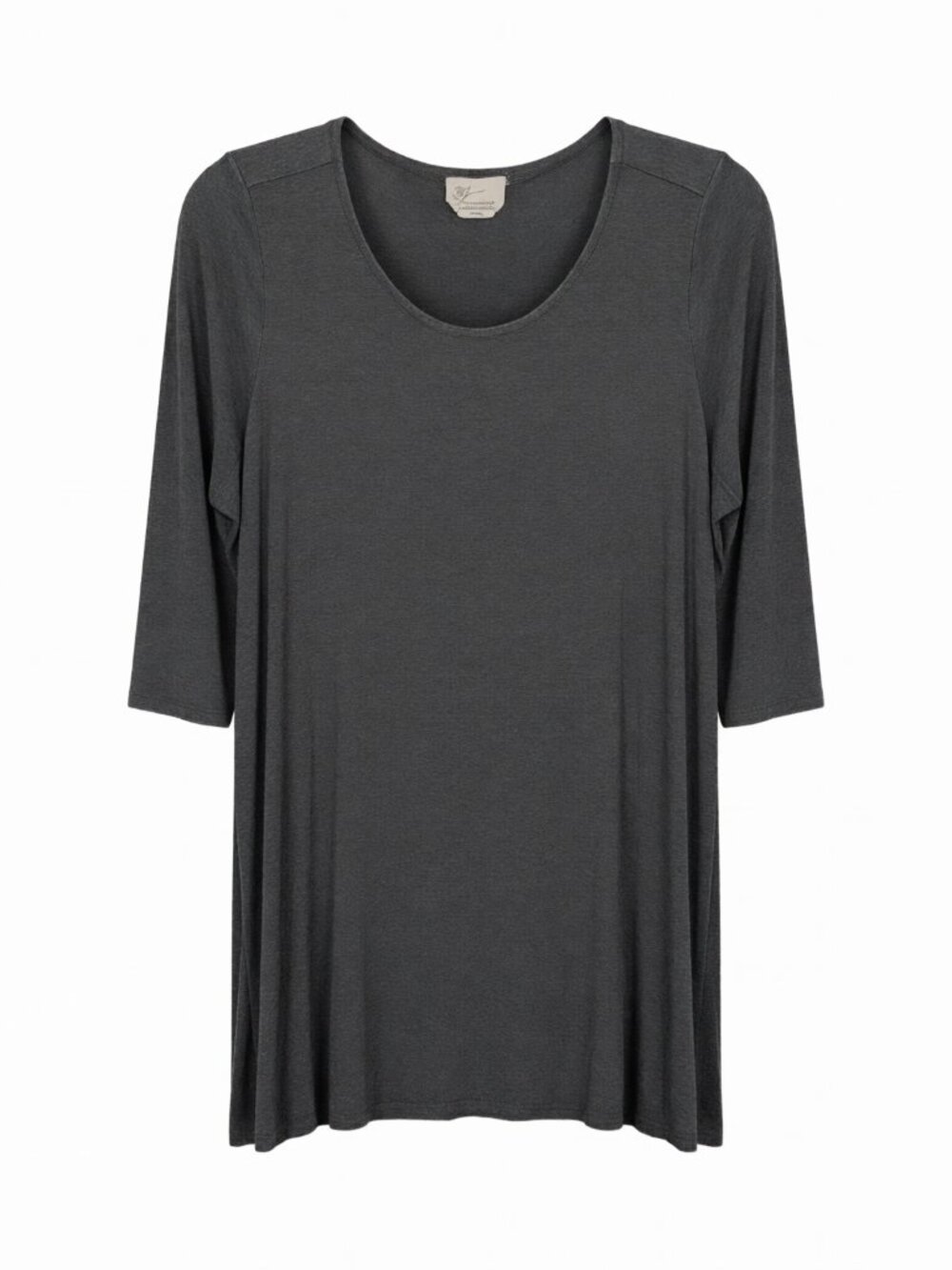 Andrea Jovine Tunic Top Women 1X Gray